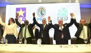 Así quedaron las candidaturas congresuales de la alianza opositora Rescate RD