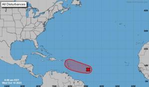 Sistema tropical, en mira hacia Antillas Menores, se acerca a convertirse en ciclón tropical