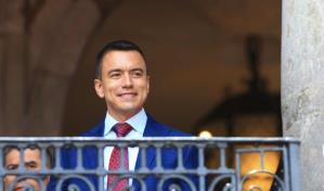 Presidente electo de Ecuador pide reducir a la mitad presupuesto para su asunción