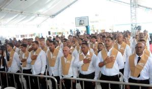 Marlon Martínez se gradúa en Infotep desde la cárcel