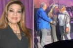Ángela Carrasco: momento de angustia tras desvanecerse en pleno escenario