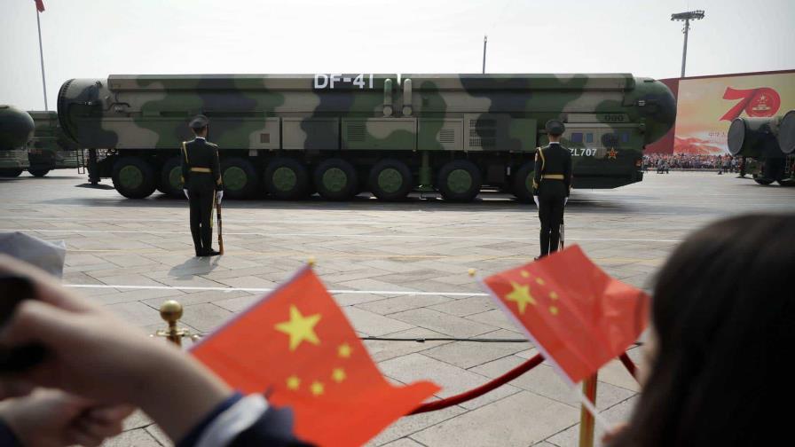 China refuerza su arsenal nuclear a un ritmo acelerado, según EEUU