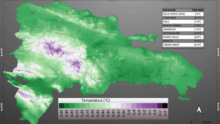 Primer frente frío llegará al país el fin de semana disminuyendo las temperaturas