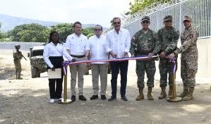 Verja fronteriza en Elías Piña tiene 2.7 kilómetros y será vigilada por 76 militares