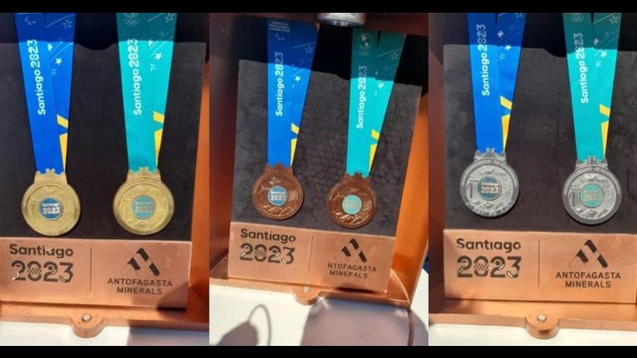 Las medallas de Santiago 2023 serán únicas y con un corazón de cobre