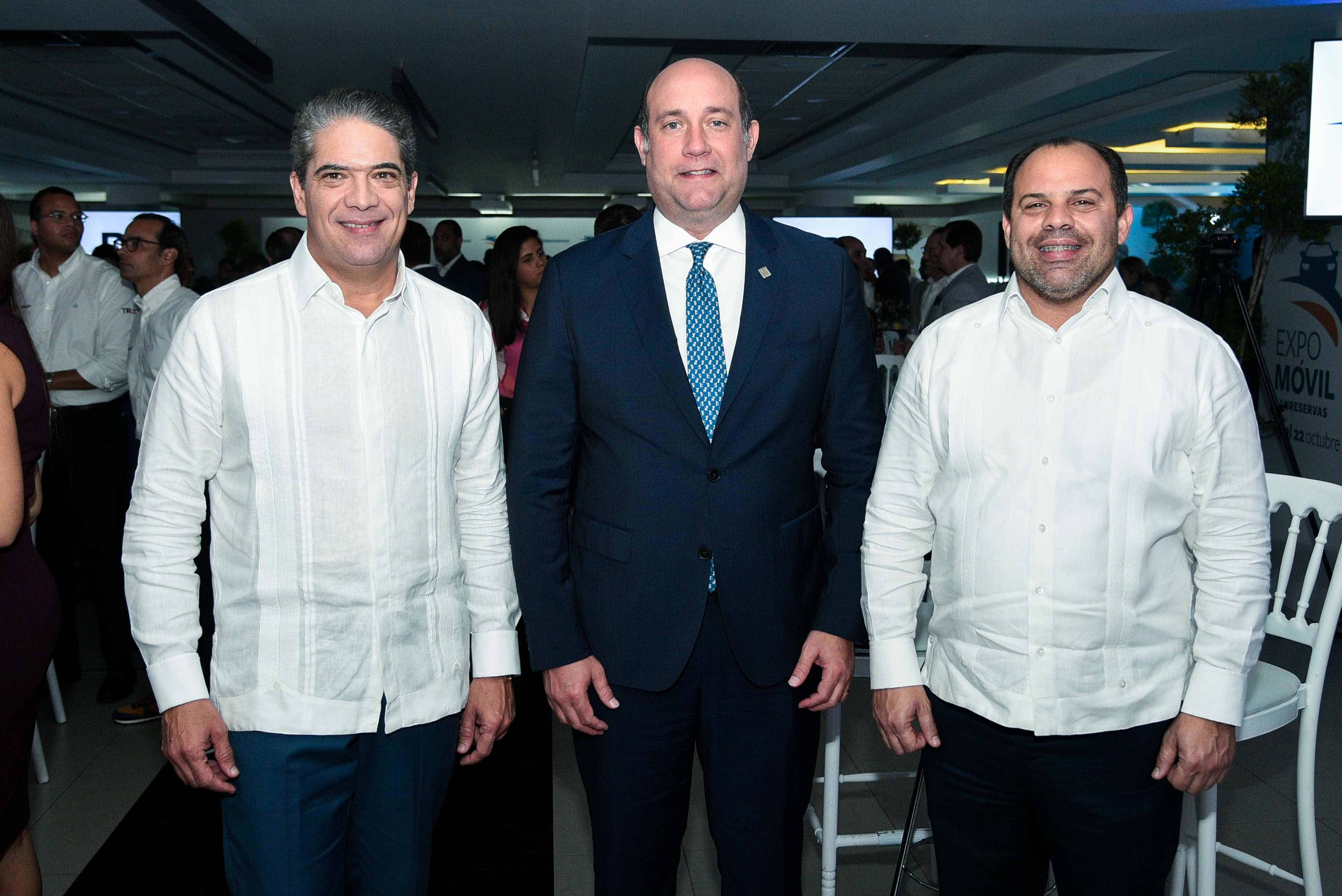 Hector Hernández, Elpidio Rojas y Manuel Doming.