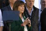 Patricia Bullrich cierra campaña en Argentina y promete acabar con la corrupción kirchnerista 
