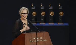 Meryl Streep reivindica el don de la empatía en los Premios Princesa de Asturias