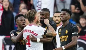 Real Madrid empata con Sevilla en su reencuentro con Sergio Ramos