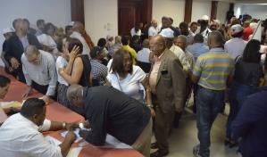 El PRD proclama a más de 50 candidatos en Santiago