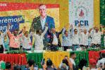 El presidente Abinader juró sumar al PCR en el tren gubernamental El presidente Abinader juró sumar al PCR en el tren gubernamental