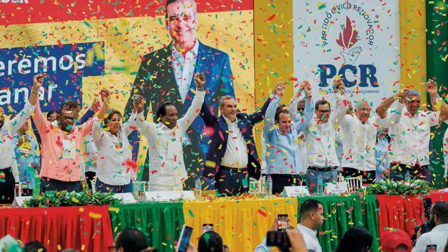 Exaliados del PLD proclaman a Luis Abinader candidato presidencial