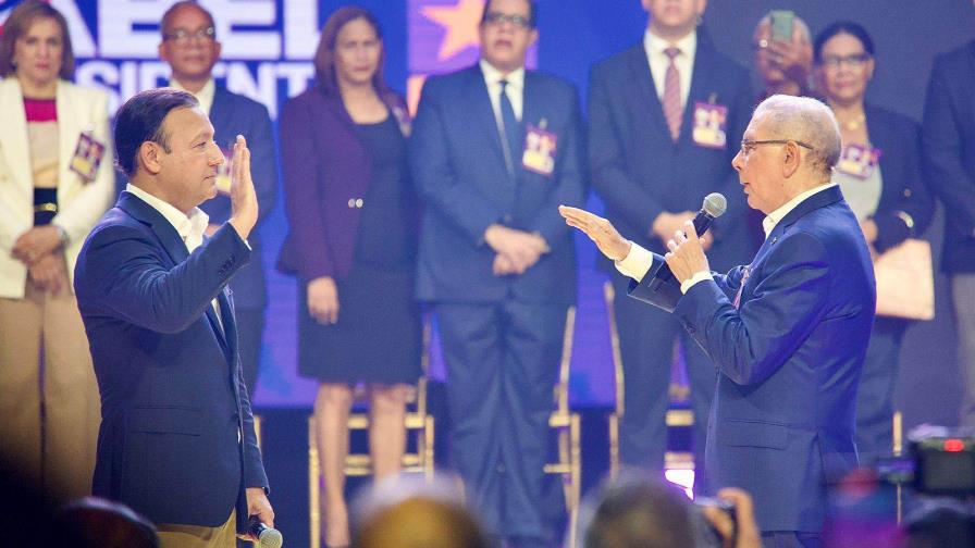 El PLD proclama y juramenta a Abel Martínez como su candidato presidencial para el 2024