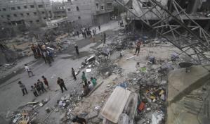 Israel bombardea Gaza tras permitir otro pequeño convoy de ayuda al asediado enclave