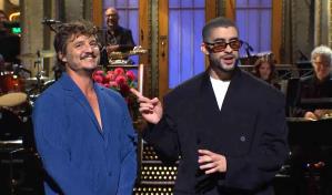 Bad Bunny se destaca en su debut en Saturday Night Live con Pedro Pascal como su traductor