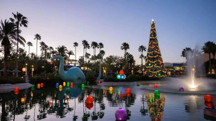 Disney World ilumina la Navidad con la Rana René, Bella y el castillo de Cenicienta
