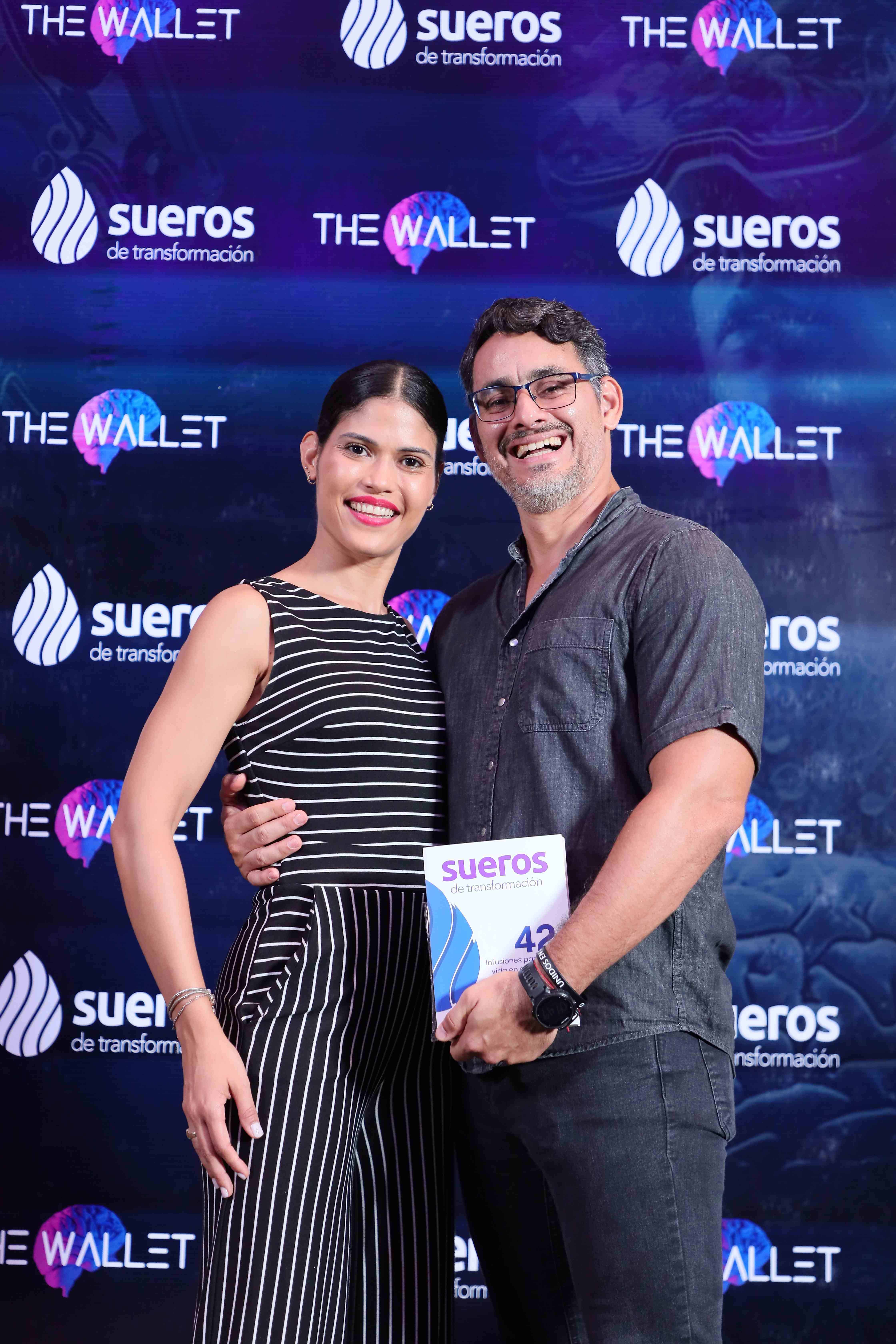 Natalia Fermín y Robert Delgado.