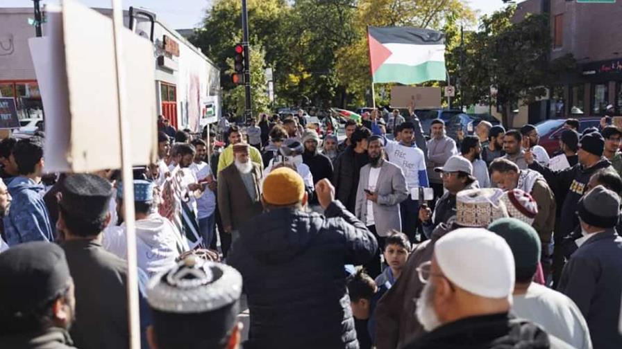 Arrestan a dos personas en manifestación proisraelí en Illinois