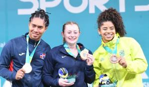 Yudelina Mejía se lleva la medalla de plata en pesas, la sexta para Dominicana en los Panamericanos