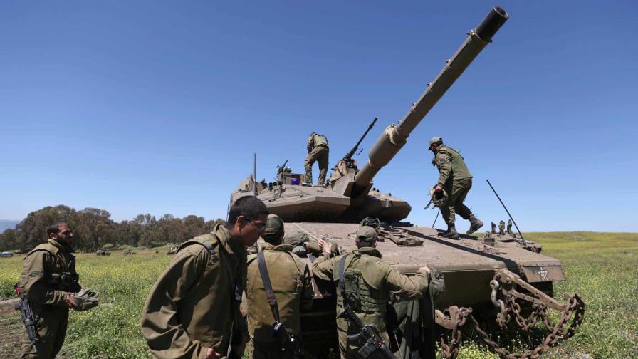 Fuerzas israelíes atacan al ejército sirio tras lanzamiento de cohetes