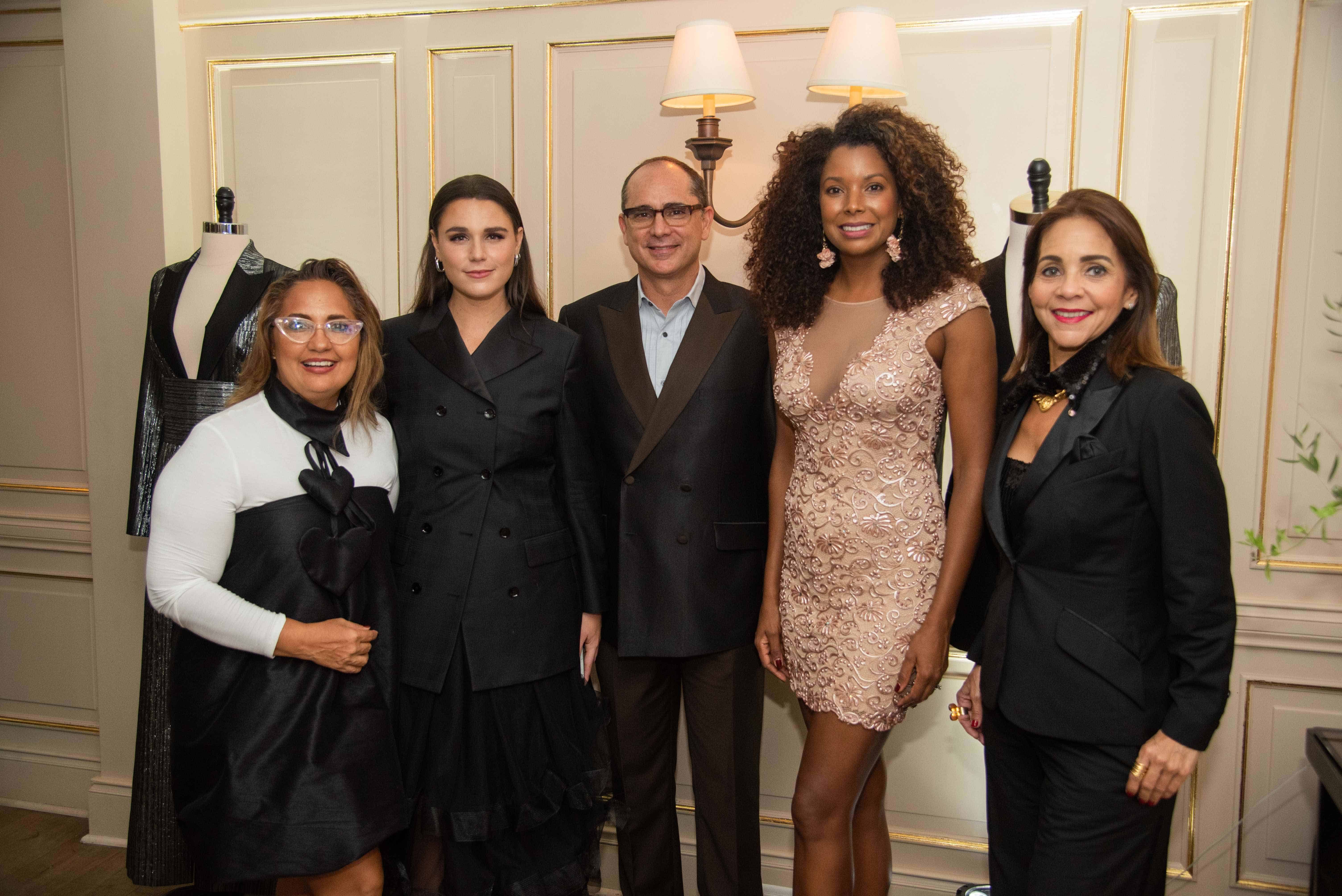 Anny Abate,  Ana Sofía Cordero Mellado, Leonardo Cordero-Suria, Ruth Ocumarez y Claudine Nova.