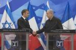 Macron propone en Jerusalén una coalición internacional contra Hamás