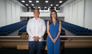 Cinemateca Dominicana recibe donación de pantallas para sala de cine