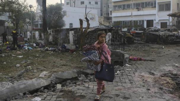 Análisis de agencia revela trayectoria del ataque a hospital en Gaza