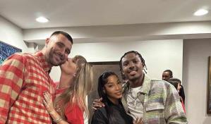 Taylor Swift y Travis Kelce derrochan complicidad en las redes sociales