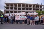 Protestan por terminación de escuela Fray Ramón Pané en Los Jardines del Norte
