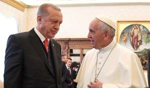 Papa Francisco habla con el presidente de Turquía de la necesidad de los dos Estados en Tierra Santa