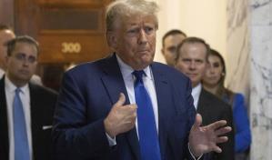 Ratifican multa a Donald Trump por comentario extrajudicial en juicio en NY