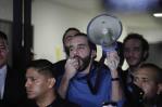 Presidente de El Salvador Nayib Bukele inscribe su candidatura a reelegirse