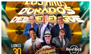 Los A&ntilde;os Dorados del Merengue regresan a Hard Caf&eacute; Santo Domingo