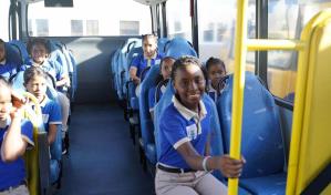Transporte Escolar llega al millón de estudiantes transportados gratis