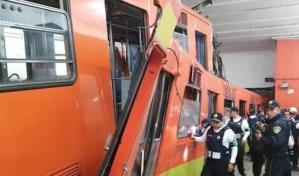Chocan dos trenes en México; hay dos muertos