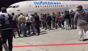 Una muchedumbre toma un aeropuerto de república rusa de Daguestán en busca de israelíes