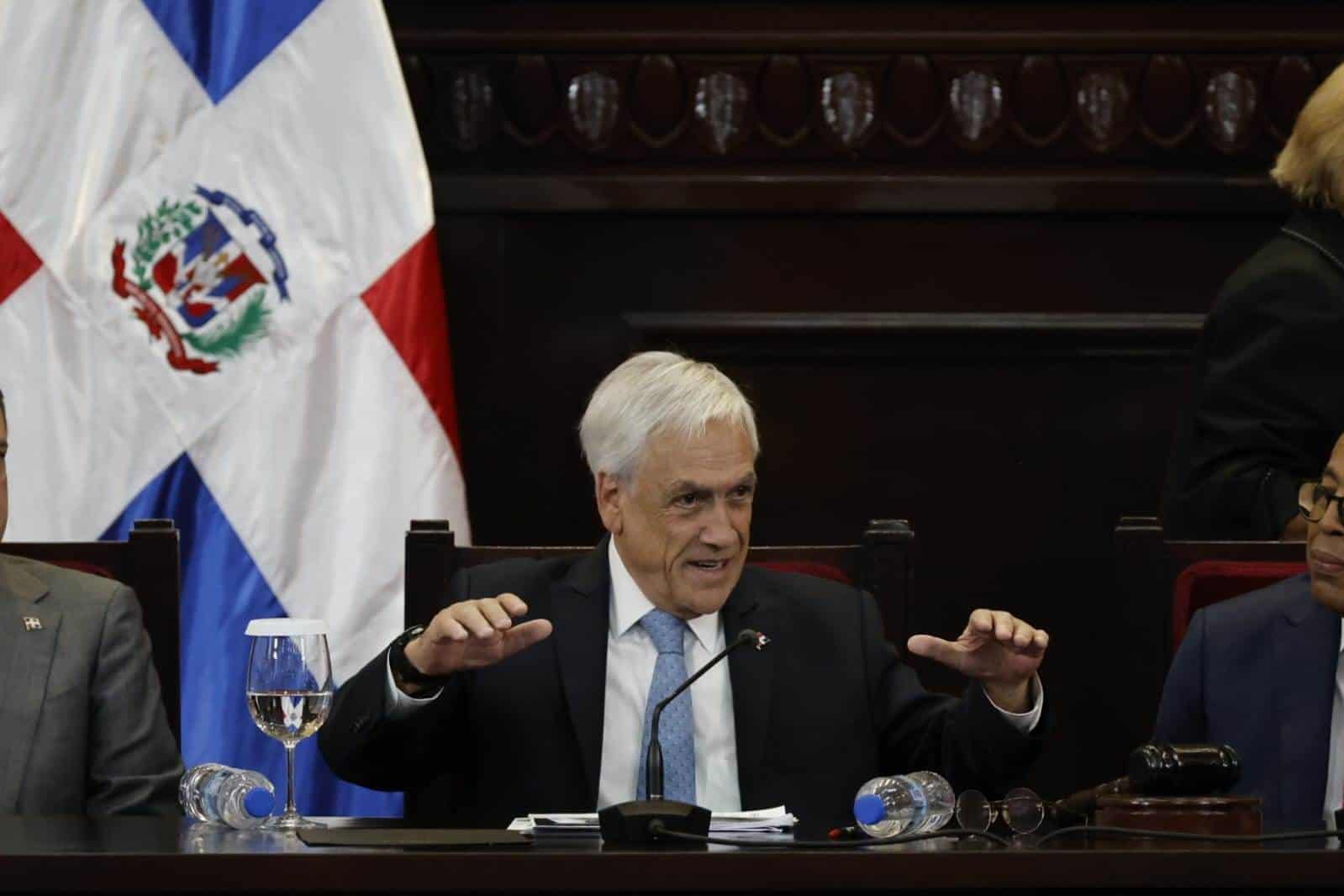 Piñera en el Congreso Nacional. 