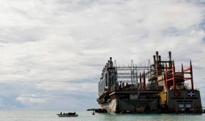 Medio Ambiente determina incendio en barcaza en Azua no provoc&oacute; da&ntilde;os al ecosistema