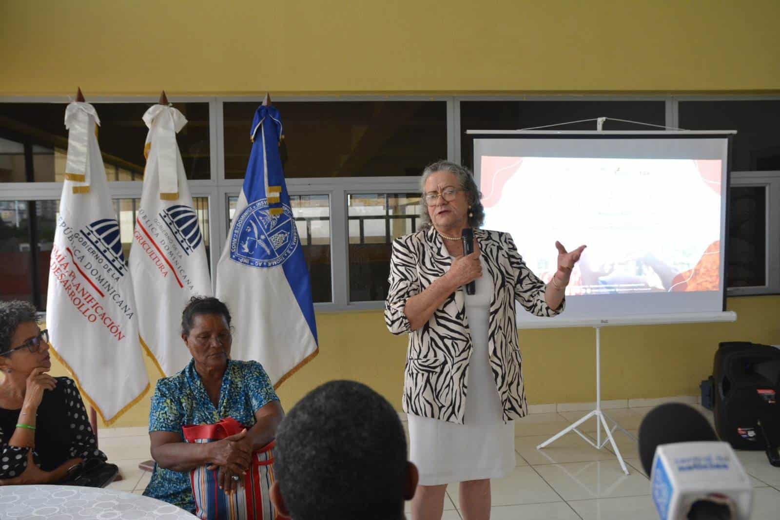 La viceministra de Desarrollo Rural, Miriam Guzmán, del Ministerio de Agricultura.