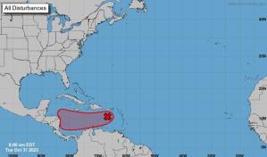 Sistema tropical en el mar Caribe podría convertirse en ciclón tropical esta semana