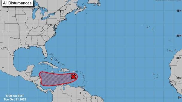 Sistema tropical en el mar Caribe podría convertirse en ciclón tropical esta semana