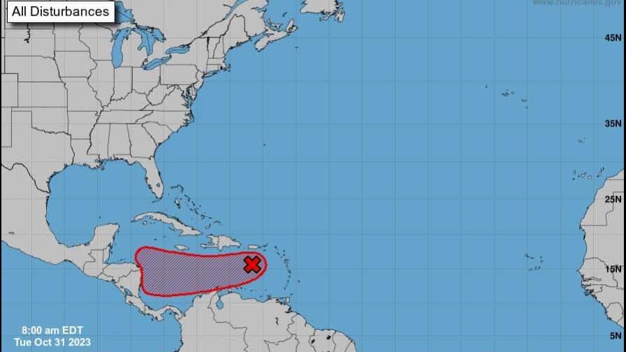 Sistema tropical en el mar Caribe podría convertirse en ciclón tropical esta semana