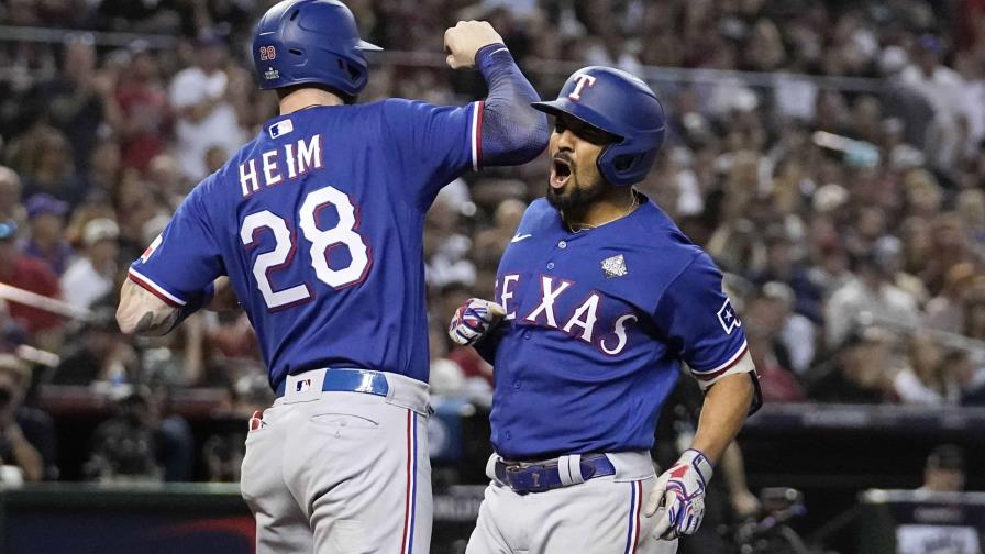 Los Vigilantes del Texas blanquean a los Diamondbacks y ganan su primera Serie Mundial