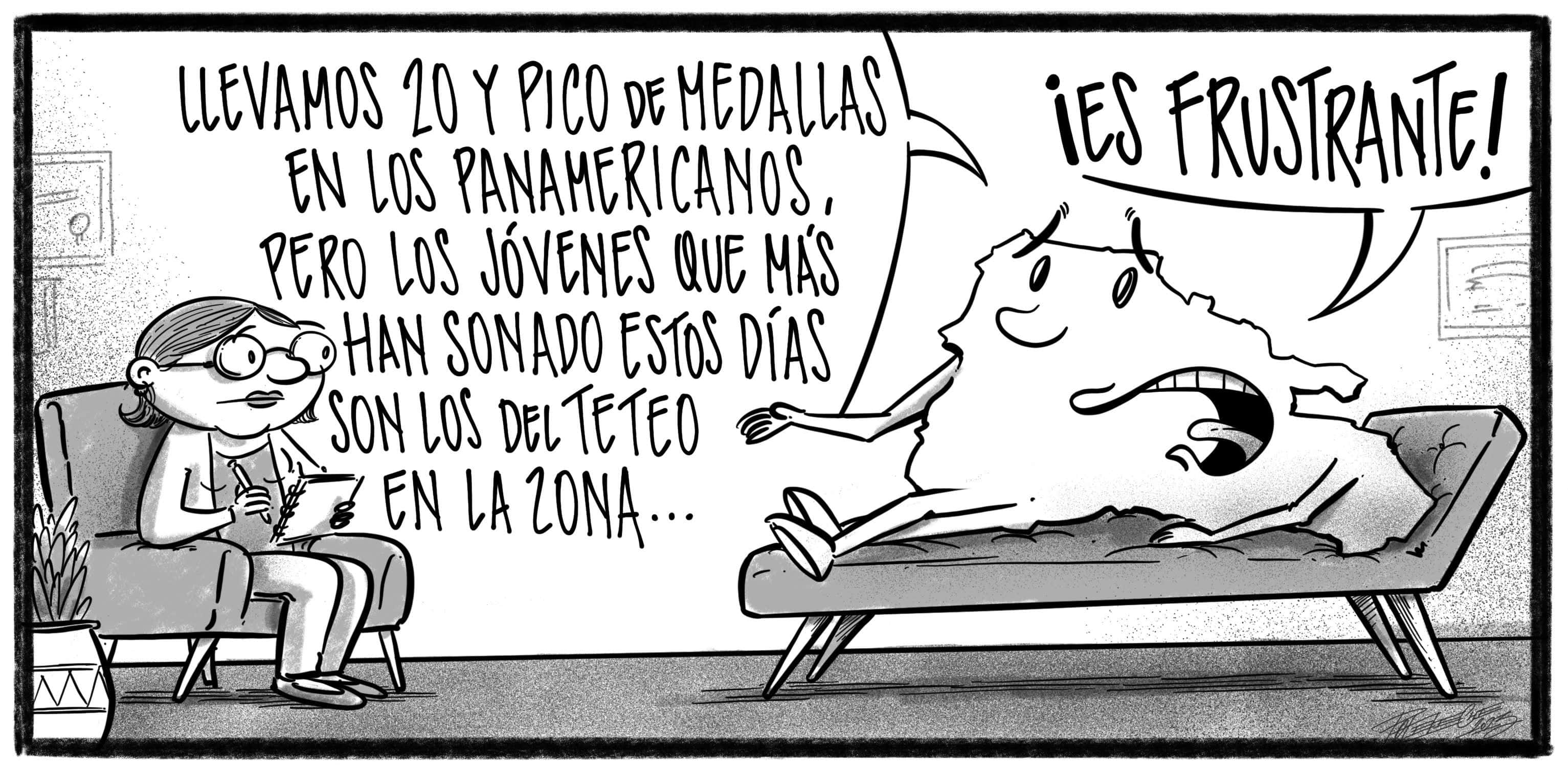 Caricatura de Noticiero Poteleche 2 noviembre 2023