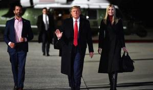 El clan Trump desfila por el juicio en Nueva York que amenaza su imperio