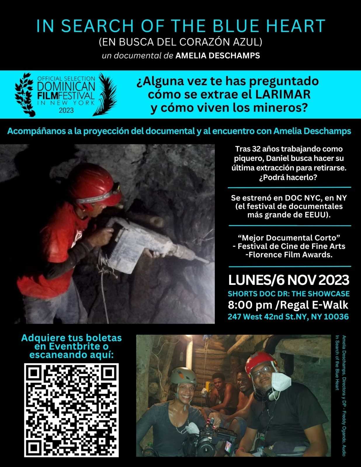 Documental “Un viaje al corazón de la Tierra: En Busca del Corazón Azul”,