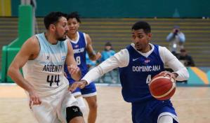 RD pierde ante a Argentina en básket y desaparecen chances de medalla