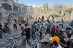 Aumenta a más de 9,700 el balance de muertos por los bombardeos israelíes en la Franja de Gaza
