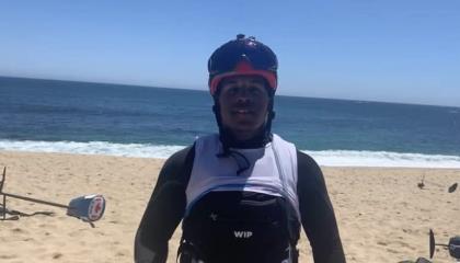 Deury Corniel suma bronce en kitesurf de los Panam